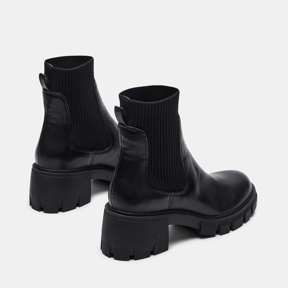 Steve Madden Boots  HUTCH BLACK Size 8
